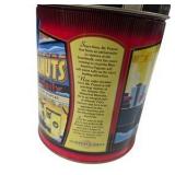 Peanuts Metal Lunch Box & Limited Edition Planters Mr. Peanut Tin Lot