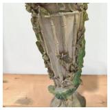 Decorative Table Lamp & Tall Bamboo Vines Bird design Candle Holder Lot