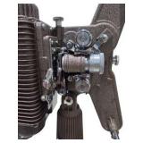 Estimated value $200-$300! Vintage Revere Eight 8mm Projector Model 85 With Case, Reels, Manuals & GE Projection Lamp