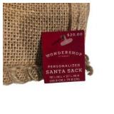 Christmas Decor Lot: LED Star Tree Topper, Santa Sack, Nativity Ornament & Ceramic Church