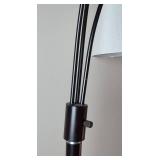 3 Light Mid Century Modern Style Adjustable Arc Floor Lamp