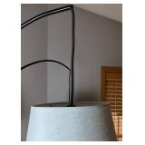 3 Light Mid Century Modern Style Adjustable Arc Floor Lamp