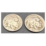 Collection of 20 Buffalo Nickels/indian Head Nickels