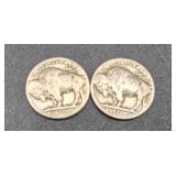 Collection of 20 Buffalo Nickels/indian Head Nickels