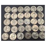 United States Bicentennial Coin Lot 1 - 30 Bicentennial Quarters and 1976 $2 Bill