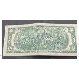 United States Bicentennial Coin Lot 2 - 30 Bicentennial Quarters and 1976 $2 Bill