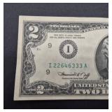 United States Bicentennial Coin Lot 2 - 30 Bicentennial Quarters and 1976 $2 Bill