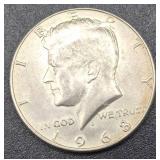 Collection of United States Coins and Currency - 6 US Lincoln Wheat Cents, 1953 Red Seal $2 Bill, 3 Susan B Anthony Dollars, 1968 Kennedy Half Dollar and 1972 Eisenhower Dollar