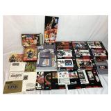 Collection of 13 Super Ninetendo (SNES) Games and Nintendo Cleaning Kit