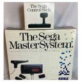 Sega Master System  and Sega Control Stick - Both Complete in Box - Console, Controllers, Light Gun and Control Stick