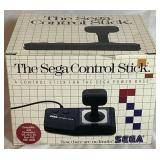 Sega Master System  and Sega Control Stick - Both Complete in Box - Console, Controllers, Light Gun and Control Stick