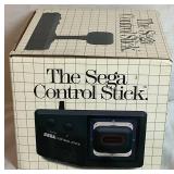 Sega Master System  and Sega Control Stick - Both Complete in Box - Console, Controllers, Light Gun and Control Stick