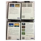 Sega Master System Games Bundle - 17 Games including Action Fighter, Double Dragon, Ghostbusters, Rambo, King Fu Kid, After Burner and More