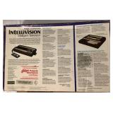Vintage Mattel Intellivision Master Component Video Game Console and 16 Games in Original Boxes