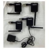 Lorex 4 Channel Digital Video Recorder Security System with 4 Cameras Model LH11400