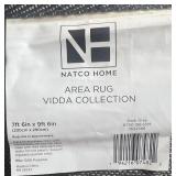 NEW Two Grey Faux Fur Area Rugs - 5