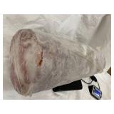 B - Webster City Custom Meats Hickory Smoke Ham Roll for Slicing 15 Lb