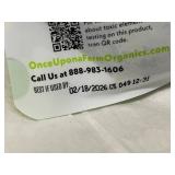 G - Once Upon a Farm Organic Meal Starters Peas Pass the Greens (8 x 3.5 oz Pouches)
