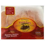 D - Gerber Amish Farm Boneless Skinless Fryer Breasts 2.5 Lb Packs (Lot of 2)