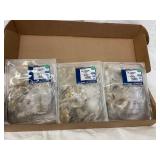 Santa Monica Seafood Raw Shrimp 26-30 Count 1 Lb (Lot of 3)