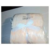 CozyBloom Orange Thick Faux Rabbit Fur Fluffy Blanket Plush Fuzzy Throw Blanket for Couch