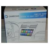 CAMECHO 7 Inch Double Din Car Stereo Touch Screen Bluetooth Car Radio- Supports Mirror Link FM Radio USB