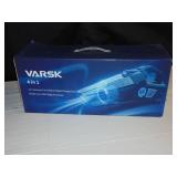 VARSK 4-in-1 12 V Car Vacuum Cleaner, Tire Inflator, HEPA Filter - Black