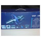 VARSK 4-in-1 12 V Car Vacuum Cleaner, Tire Inflator, HEPA Filter - Black