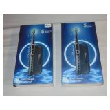 Lot of 2 - M5 Sonic Electric Toothbrush for Adults and Kids - Rechargeable Electric Toothbrush