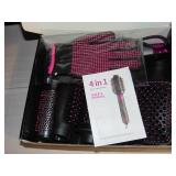 4 in 1 Hot Air Hairdresser (Hot Air Brush/Straight Hair Comb/Hollow Comb/Curly Hair Comb)