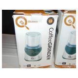 Lot of 3 QUOCCI Electric Coffee & Spices Grinder - Stainless Steel Finish