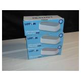 Lot of 3 - Lotwin Ultrasonic Cleaner - 640ML 48KHz Powerful Ultrasonic Jewelry Cleaner Machine