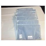 Lot of 8 - Aprons Canvas Style Waist Tie Denim Blue