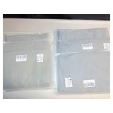 Lot of 7 - Aprons Canvas Style Waist Tie Olive Green And Gray