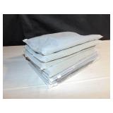 Lot of 7 - Aprons Canvas Style Waist Tie Olive Green And Gray