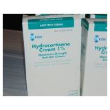 Lot of 6 - Hydrocortisone Cream 1% Anti Itch 144 Packets