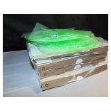 Lot of 5 - Bizanzzio 5 Pack Top On Flat Silicone Lids Green (5.91"/7.87"/9.84"/11.81"/13.78")