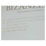 Lot of 5 - Bizanzzio 5 Pack Top On Flat Silicone Lids Green (5.91"/7.87"/9.84"/11.81"/13.78")