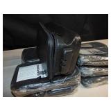 Lot of 10 - ENGPOW Small Fireproof Storage Organizer Case with Lock(9.4x 5.9x Black