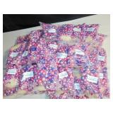 Lot of 42 - Floating NO Hole Faux Pearls Beads for Vases Gradient Blue-Pink-Purple W/ Hydration Beads