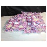 Lot of 42 - Floating NO Hole Faux Pearls Beads for Vases Gradient Blue-Pink-Purple W/ Hydration Beads