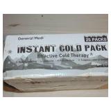 General Medi Instant Ice Cold Pack (4"x 5.5")  25 Packs Disposable Cold Therapy Ice Packs