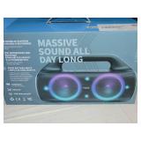 YIER BoomHero1 Speakers, 80w (Peak) Portable Wireless Outdoor Speaker -Stereo Waterproof Bluetooth 5.3 Dual Pairing