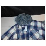 Lot of 8 - Rue 21 Flannel Hooded Button Up (S/M/L/XL)