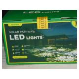 10 Pack Solar Lights for Outside Pathway Walkway Driveway Garden Yard Solar Powered Lights Outdoor Waterproof