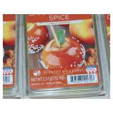Lot of 28 - ScentSantionals - Carmel Apple Spice -Scented Wax Cubes