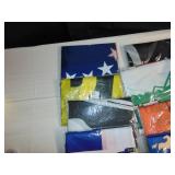 Lot of 23 - Miscellaneous Flags - Dorm Flags