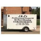 6 x 12 Cargomate trailer 4-cylinder air compressor
