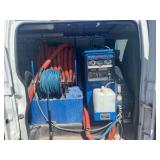 2009 1-ton van, 4.8 Hydro master machine, hoses, freshwater tank
