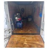 6 x 12 Cargomate trailer 4-cylinder air compressor